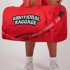 EMOTIONAL BAGGAGE OG RED Gym Duffle Bag